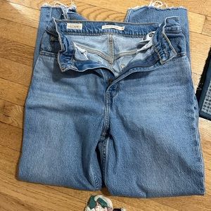 Levis 70s high slim straight